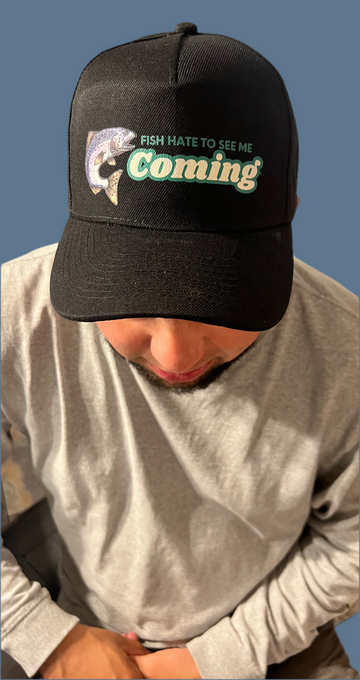 ‘Fish Hate to See Me Coming’ Baseball Cap