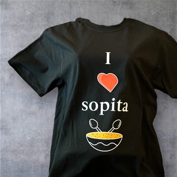 ‘I Love Sopita’ Adult T-Shirt - Black