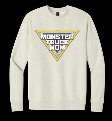 ‘Monster Truck Mom’ Adult Crewneck Sweatshirt