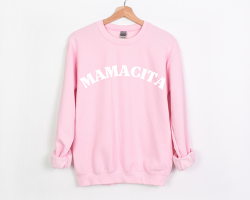 ‘Mamacita’ Adult Sweatshirt - Pink