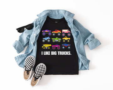 ‘I Like Big Trucks’ Toddler Tee